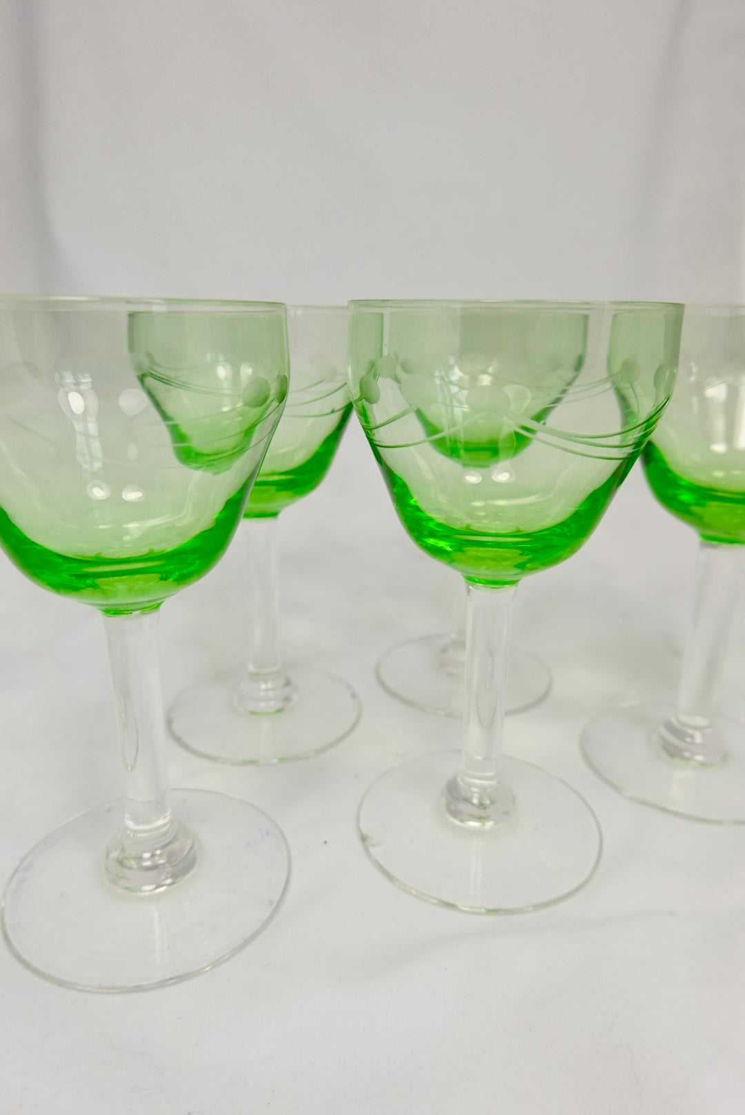 Vintage French Liquor glasses