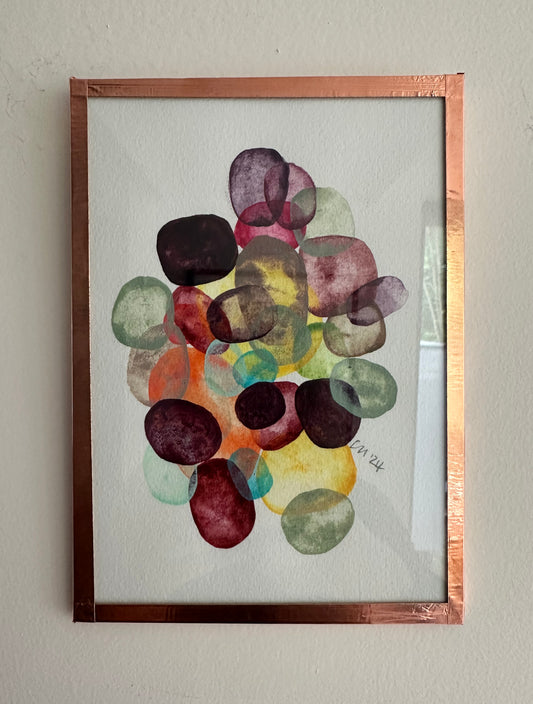 Original Painting - Les Fonds - Jellybean Two