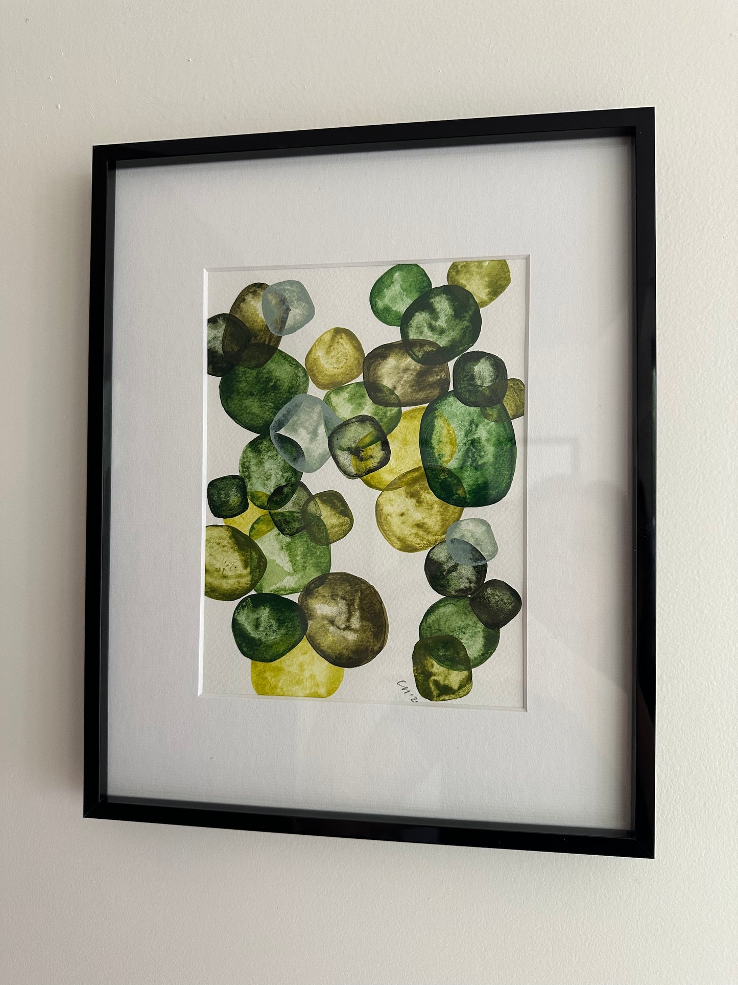 Original Painting - Love Greens and the Bois d' Amour II