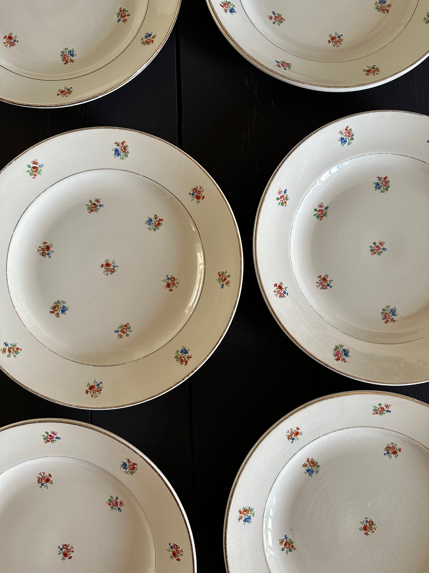 Set of 6 side plates