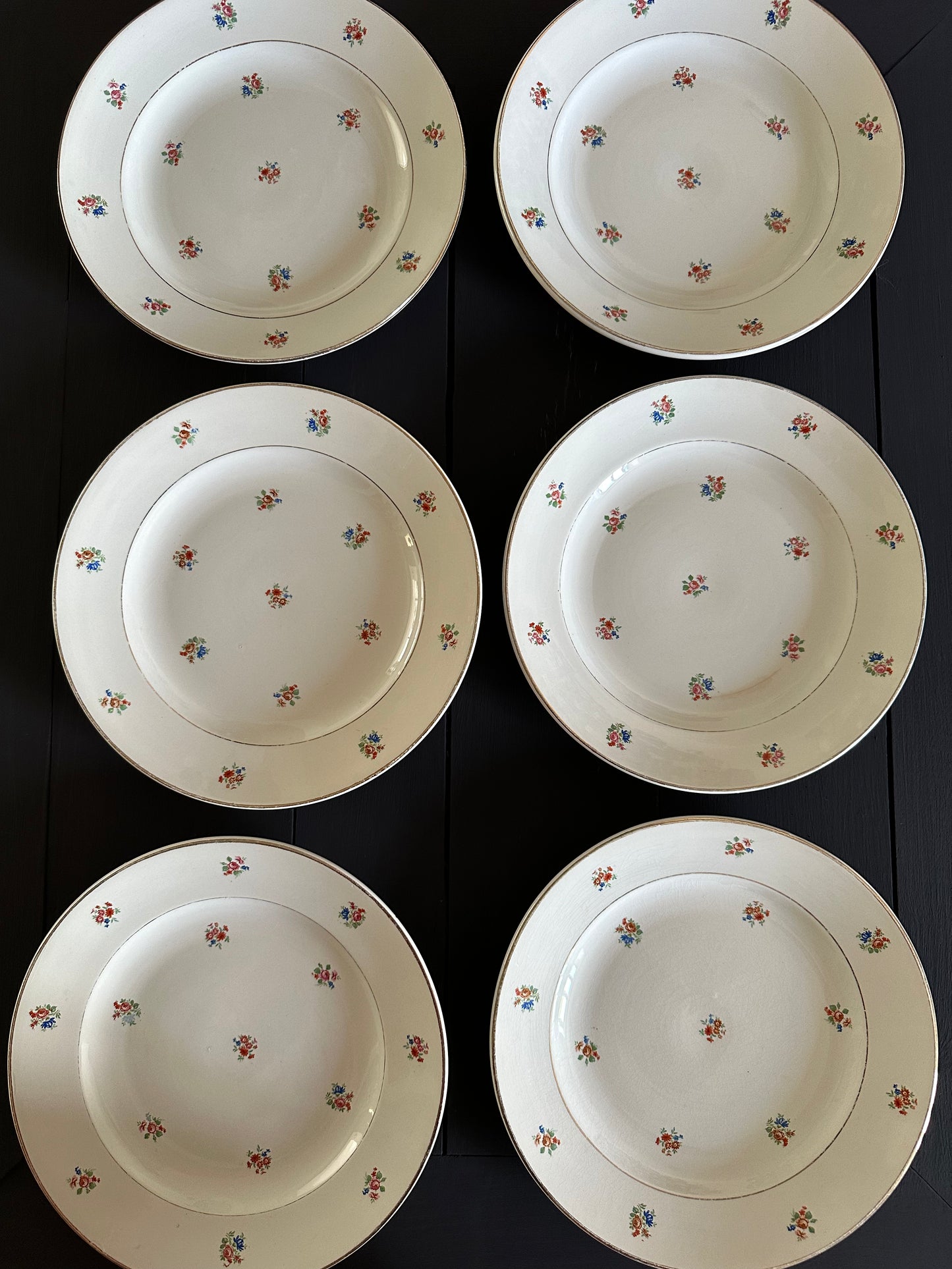 Set of 6 side plates